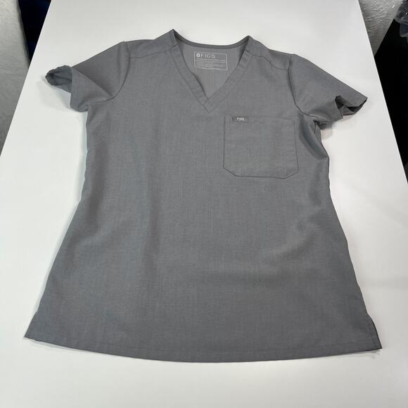 Figs Catarina One-Pocket Scrub Top Size XXS Dark Space Grey - Picture 7 of 9